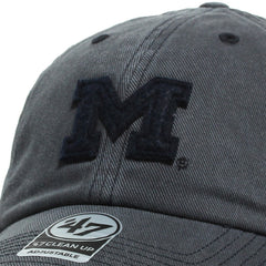University of Michigan Wolverines Trophy Case Stockton Clean Up Hat Navy