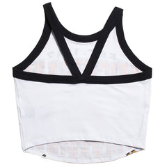 University of Michigan Wolverines Women's Energize Sporty Tank Top White
