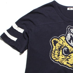 University of Michigan Wolverines Women's Premier Scout Crop T-Shirt Atlas Blue