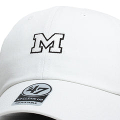 University of Michigan Wolverines Foundation Clean Up Hat Sandstone