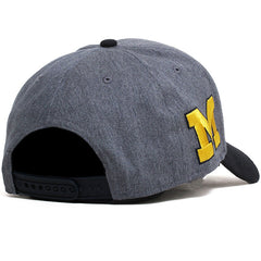 University of Michigan Wolverines Granite Script MVP Hat Charcoal