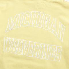 University of Michigan Wolverines Hookline River Hoodie Dusted Maize