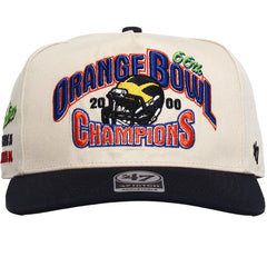 University of Michigan Wolverines 2000 Orange Bowl Past Champs Hitch Hat Natural