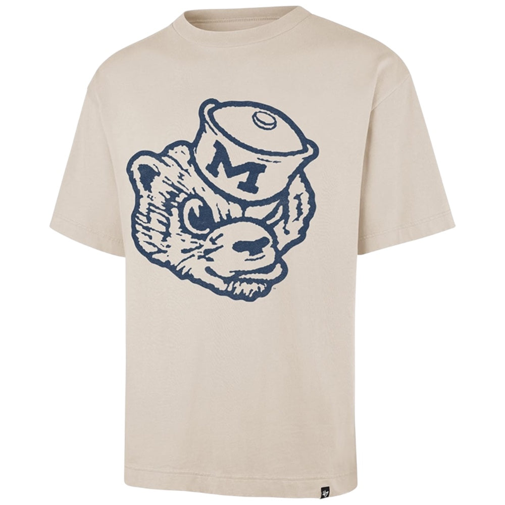 University of Michigan Wolverines Bouldering Imprint Ravine Foundation T-Shirt Mojave