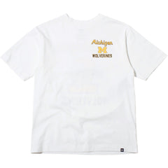 University of Michigan Wolverines Campus Mascots Backer Foundation T-Shirt White