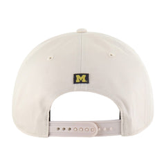 University of Michigan Wolverines Condor Twill Two Tone Hitch Hat Natural