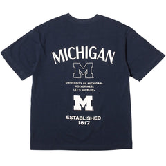 University of Michigan Wolverines Constantine Foundation T-Shirt Navy