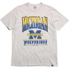 University of Michigan Wolverines Straight Shot Two Franklin T-Shirt Dune