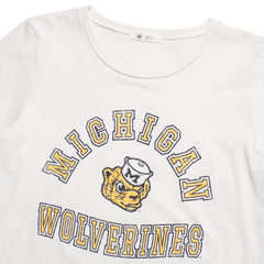 University of Michigan Wolverines Women's GG Frankie T-Shirt Sandstone