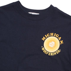 University of Michigan Wolverines Women's Nova Backer Reed City T-Shirt Navy