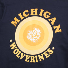 University of Michigan Wolverines Women's Nova Backer Reed City T-Shirt Navy