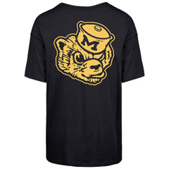 University of Michigan Wolverines Women's Show Off Sadie T-Shirt Atlas Blue