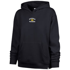 University of Michigan Wolverines Women's Spirited Arch Naomi Hoodie Fall Navy