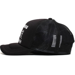 Ludlow Throw Trucker Hat Black