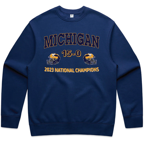 Undefeated Crewneck Sweatshirt Navy