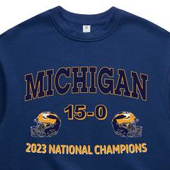 Undefeated Crewneck Sweatshirt Navy
