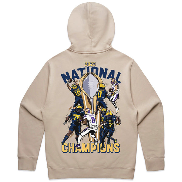 National Champions Hoodie Natural