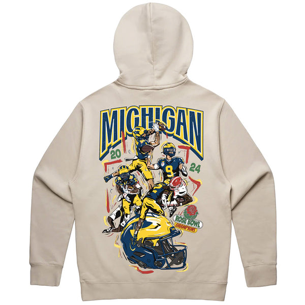 Rose Bowl Champions Hoodie Natural