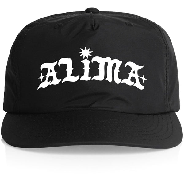 Embroidery Classic Logo Nylon Surf Cap Black