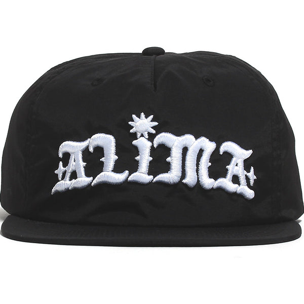 Embroidery Classic Logo Nylon Surf Cap Black