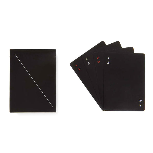 Minim Playing Cards Black