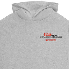 Banned Goods Hoodie Athletic Grey