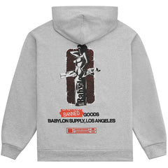 Banned Goods Hoodie Athletic Grey