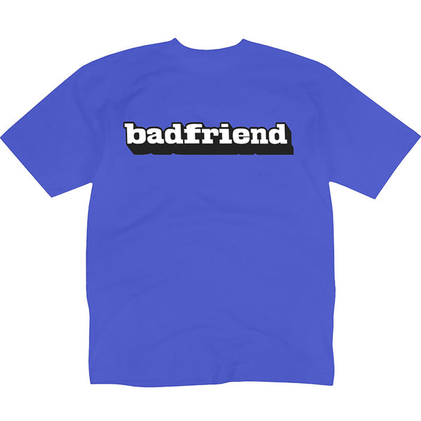 Bar Logo T-Shirt Neon Blue