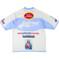 Soccer Jersey Bone / Blue