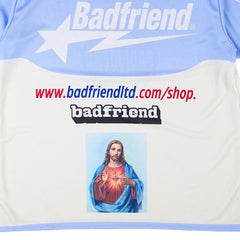 Soccer Jersey Bone / Blue