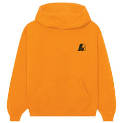 B Logo Hoodie Pumpkin Chocolate