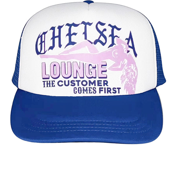 Chelsea Lounge Trucker Cap Blue / White