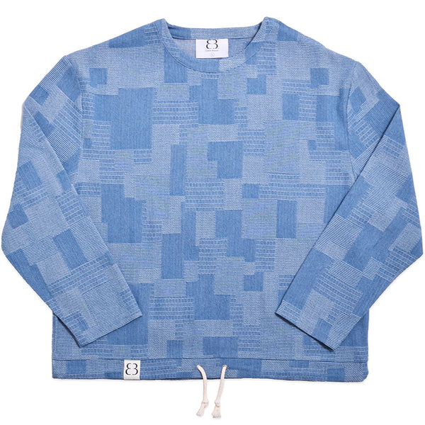 Denim Overshirt Denim Patchwork