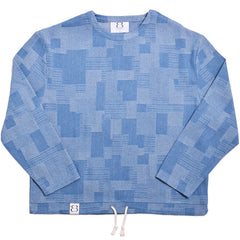 Denim Overshirt Denim Patchwork