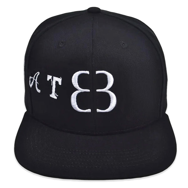 Mismatched Snapback Hat Black