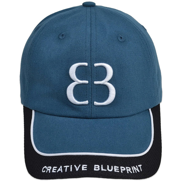 Track Cap Washed Blue