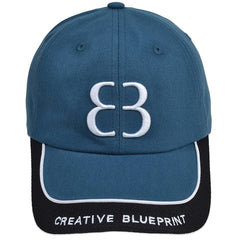 Track Cap Washed Blue