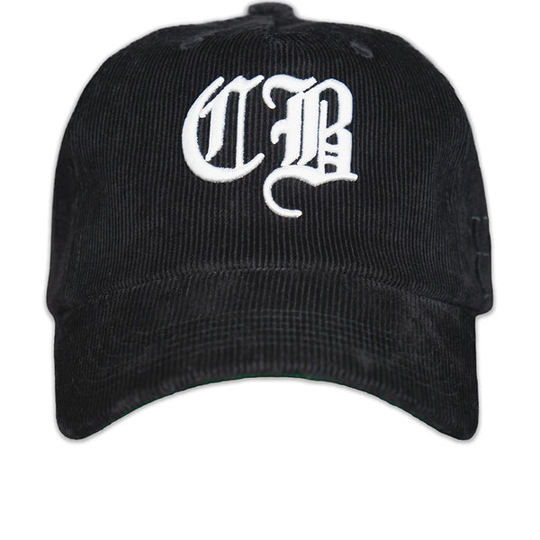 Vintage Corduroy Hat II Black