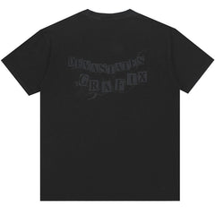 Fuzz S/S GFX Retro T-Shirt Washed Black
