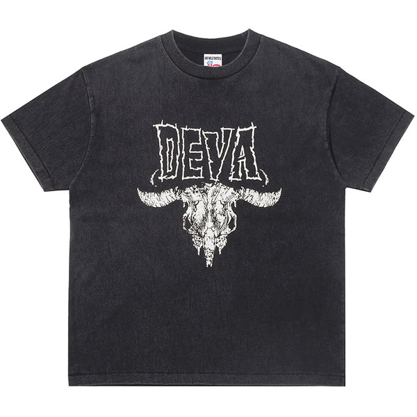 Gara GFX Retro T-Shirt Washed Black