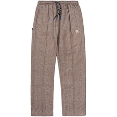 Midtown Two-Tone Pleated Easy Pants Multi