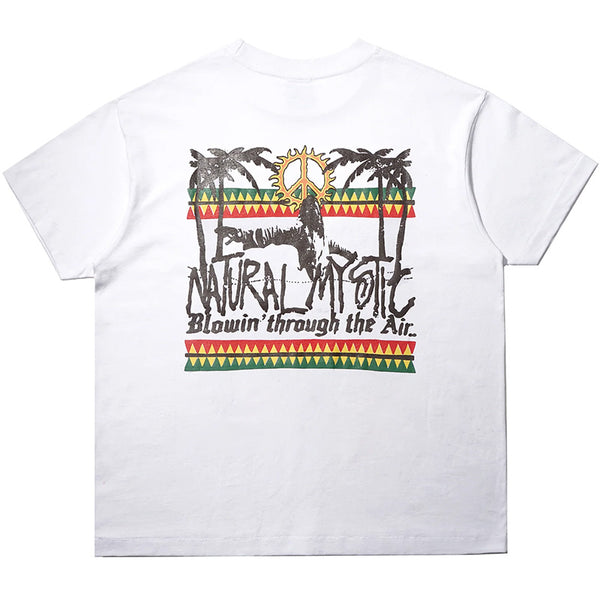 Mystic GFX Retro T-Shirt White