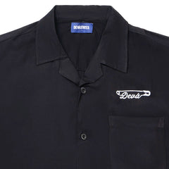 Pins S/S Bowling Shirt Black