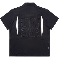 Pins S/S Bowling Shirt Black
