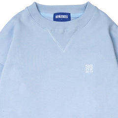 Solar Sunfaded Crewneck Blue