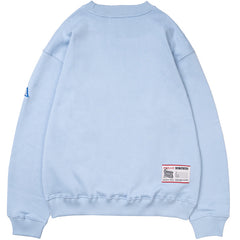 Solar Sunfaded Crewneck Blue