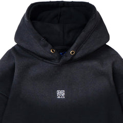 Solar Sunfaded Hoodie Black