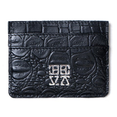 SS25 Leather Card Holder Black