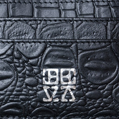 SS25 Leather Card Holder Black