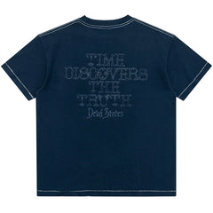 Veritas T-Shirt Indigo Blue